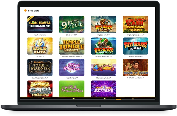 Slots Temple UK Desktop