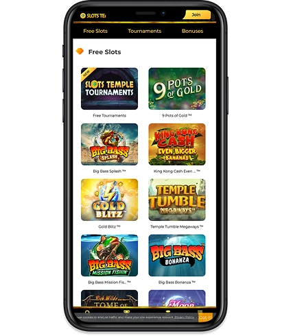 Slots Temple UK Mobile